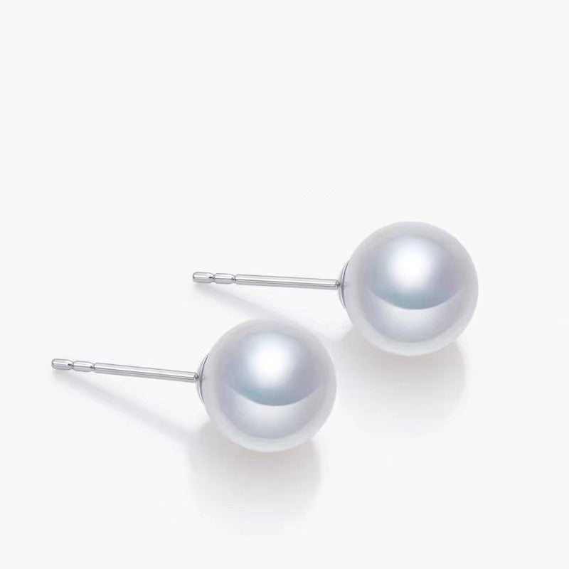 Retro Senior Sense Of Pearl Earrings New Korean Temperament Light Luxury Ear Buckle Design Sense Earrings