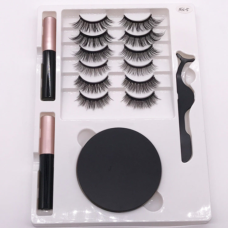 11pcs Magnetic False Eyelash Set