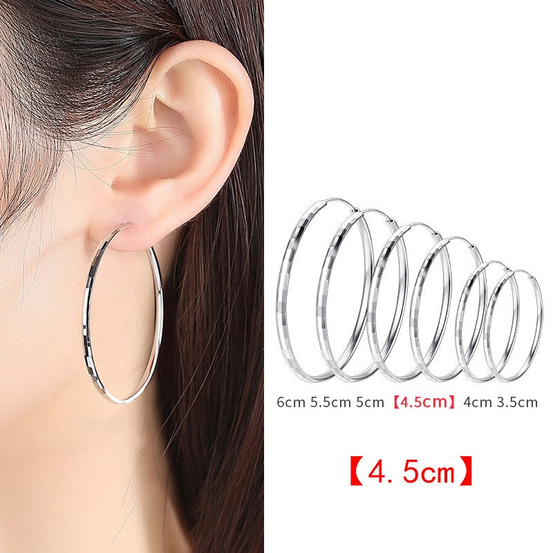 925 Sterling Silver Hoops