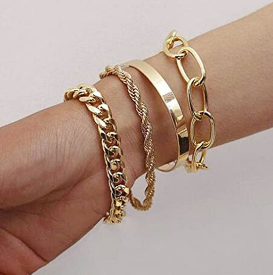 Alloy Cuban Bracelet