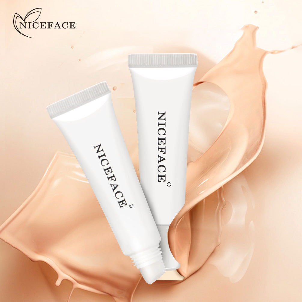 NICEFACE 8 Colors Silky Texture Discoloration Light And Docile Liquid Foundation Waterproof And Not Easy To Take Off Makeup