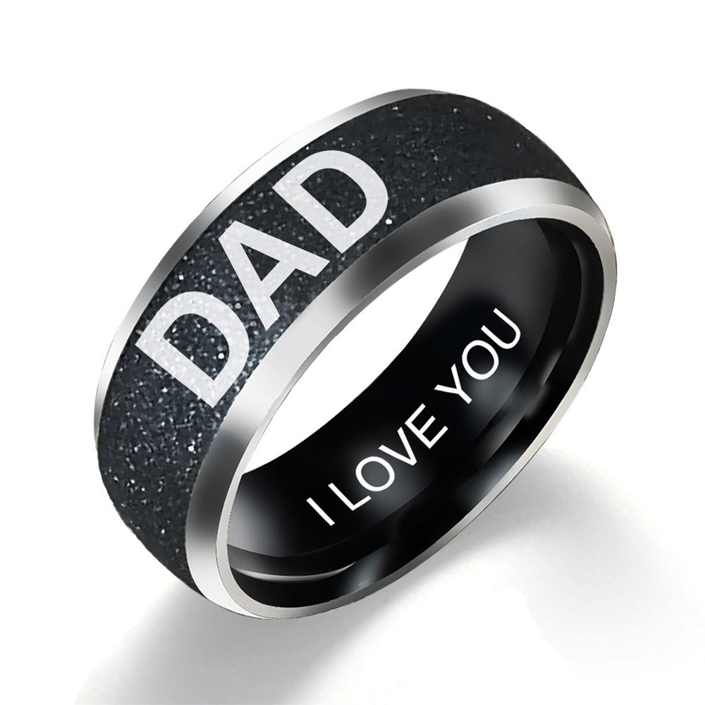 Stainless Steel Ring Unisex