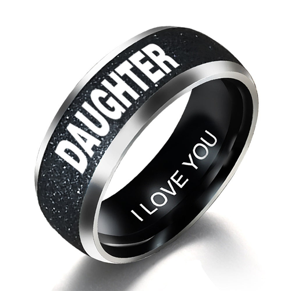 Stainless Steel Ring Unisex