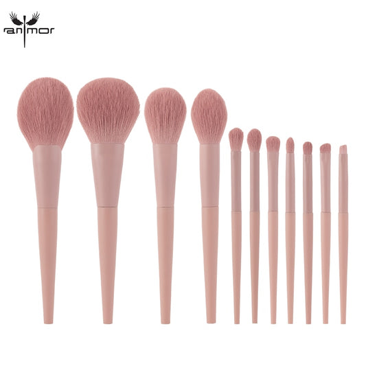 Anmor 11pcs and 8Pcs Makeup Brushes Set