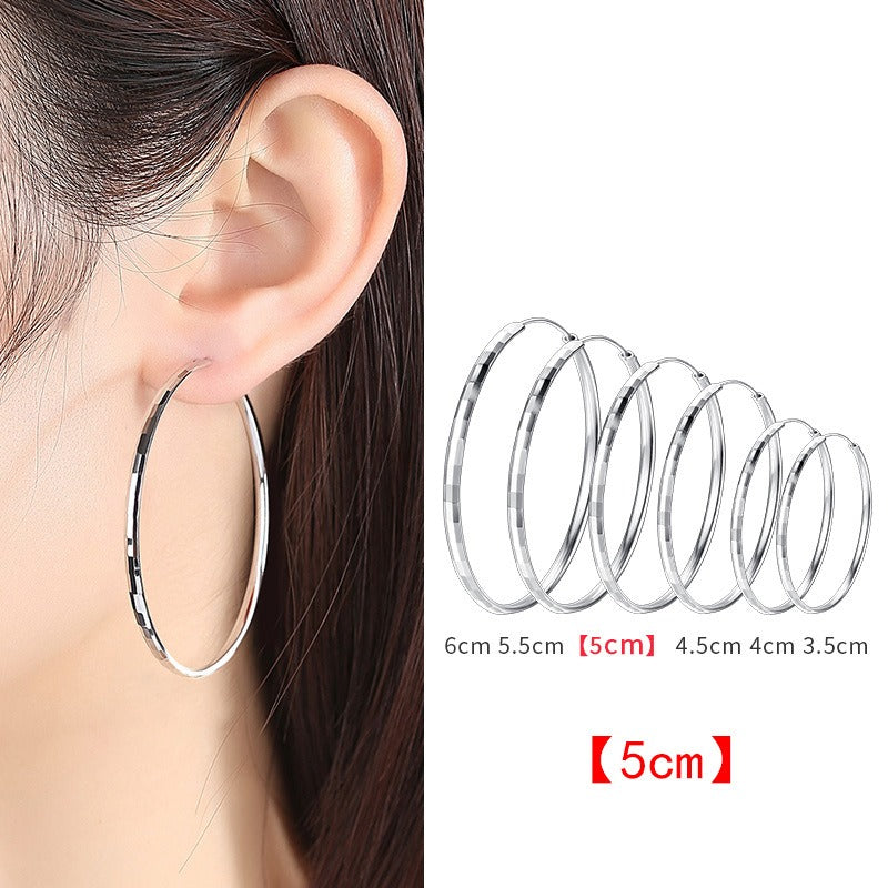 925 Sterling Silver Hoops