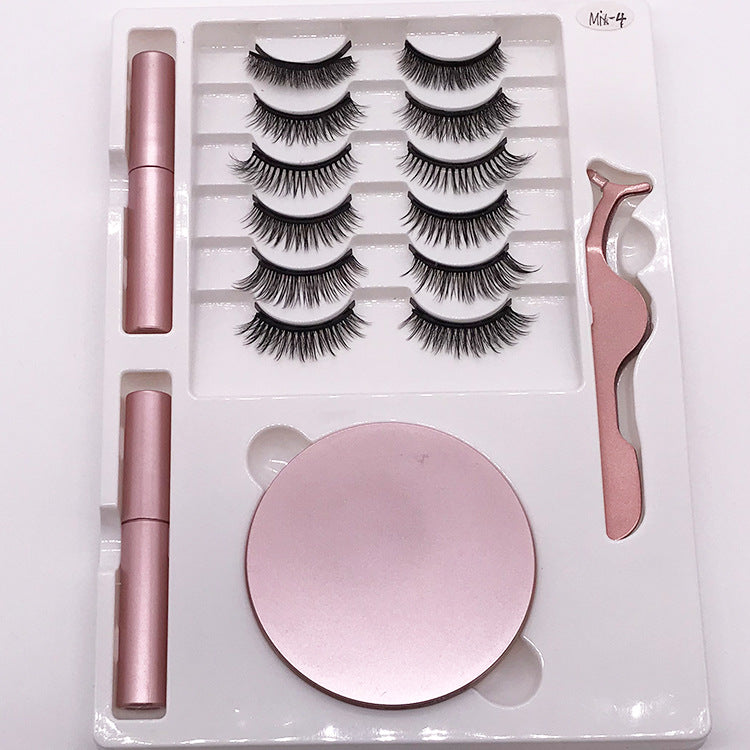 11pcs Magnetic False Eyelash Set