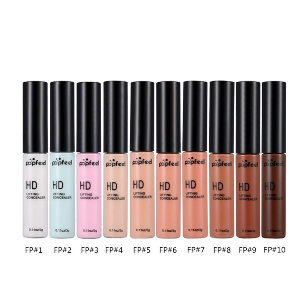 Popfeel liquid Foundation concealer CREAM CONTOUR full cover face makeup liquid concealer makeup