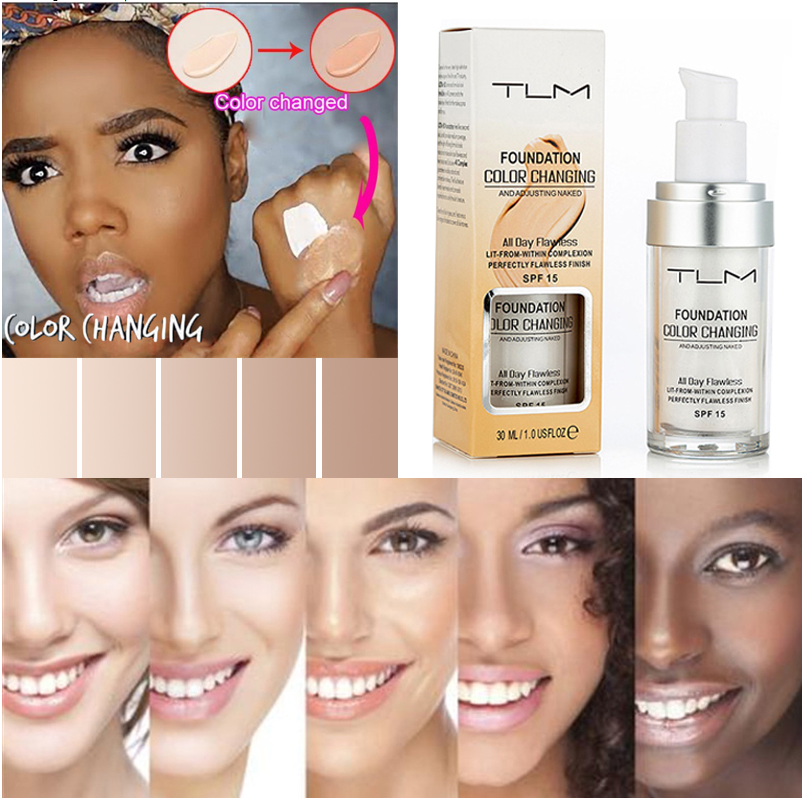 30ml TLM Color Changing Liquid Foundation