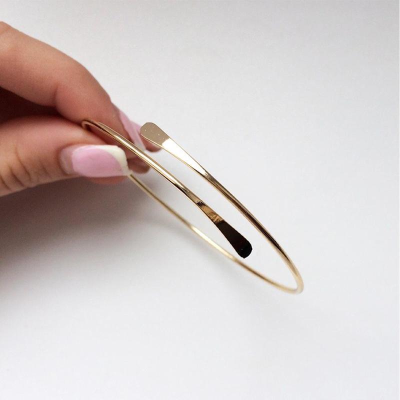 Fashion accessories jewelry easy geometry cuff bangle