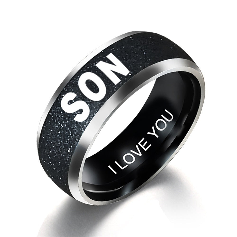 Stainless Steel Ring Unisex