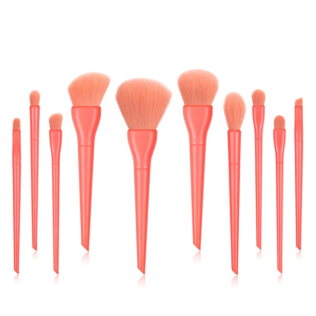 10pcs Luxury Makeup Brushes Set