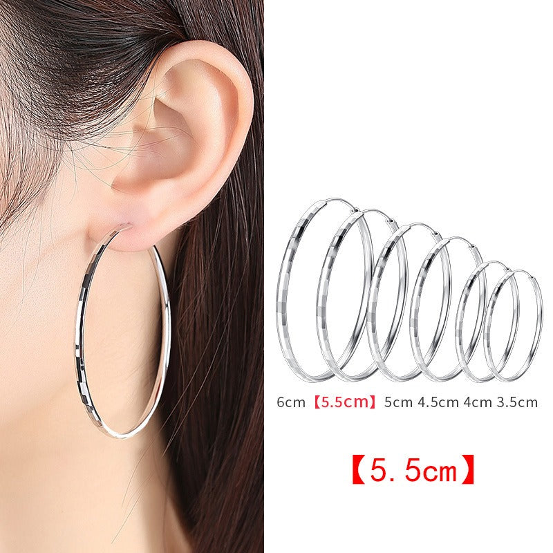 925 Sterling Silver Hoops