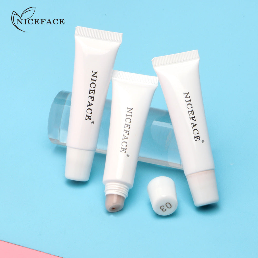 NICEFACE 8 Colors Silky Texture Discoloration Light And Docile Liquid Foundation Waterproof And Not Easy To Take Off Makeup