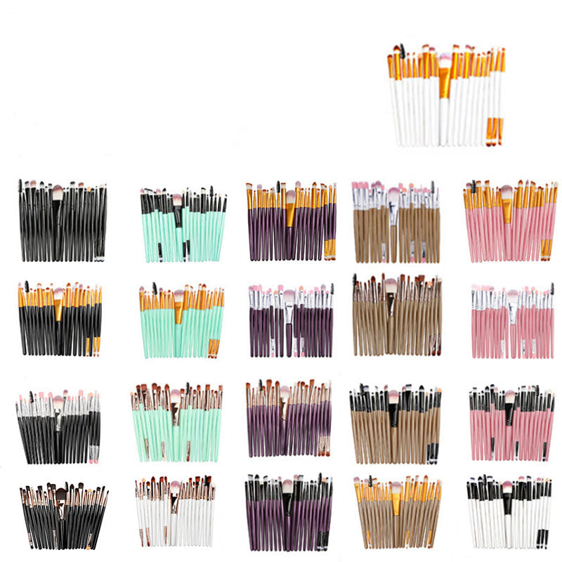 20pcs Makeup Brushes Set