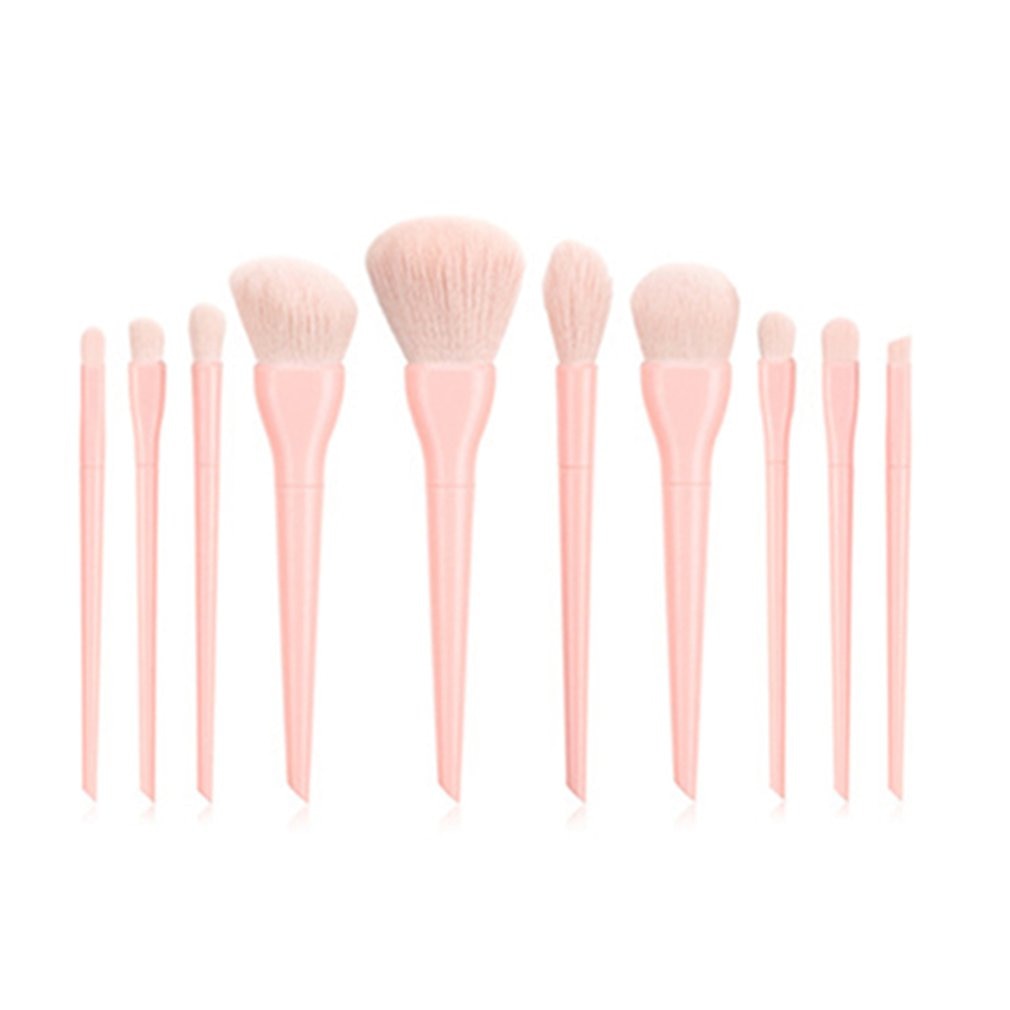 10pcs Luxury Makeup Brushes Set