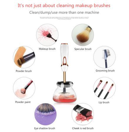 Makeup Brushes Cleaner Battery and USB