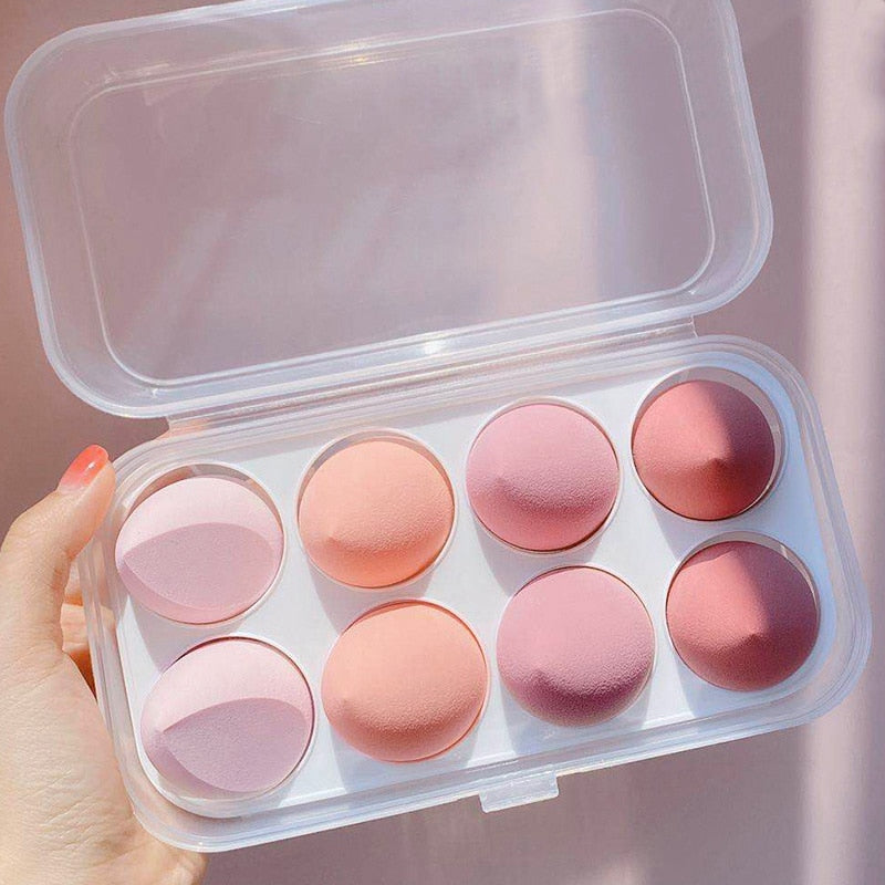 Face Makeup Puff Sponges for Cosmetic Beauty Foundation Powder Blush Blender Makeup Accessories Tools