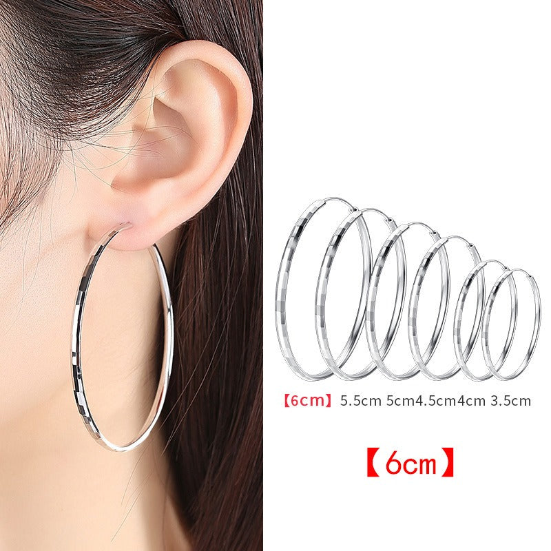 925 Sterling Silver Hoops