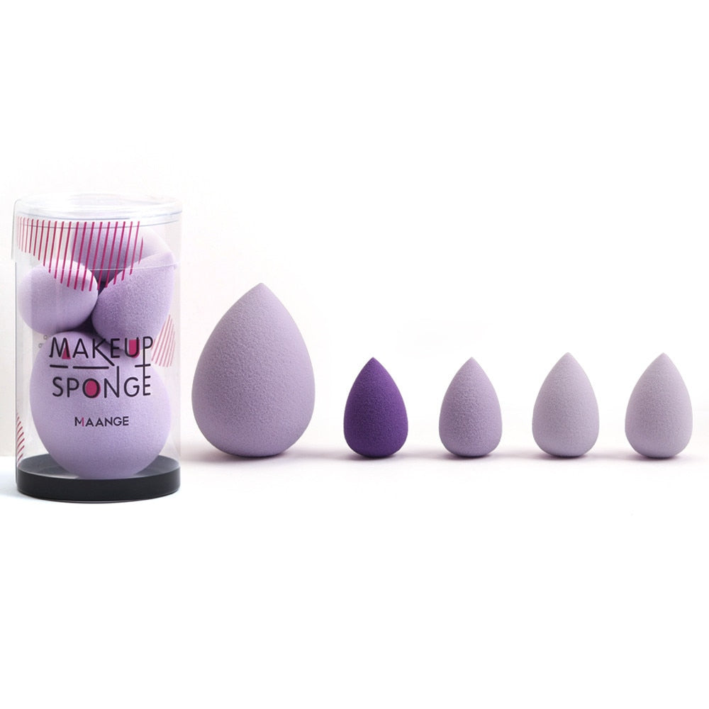 5Pcs Cosmetic Makeup Sponge Set