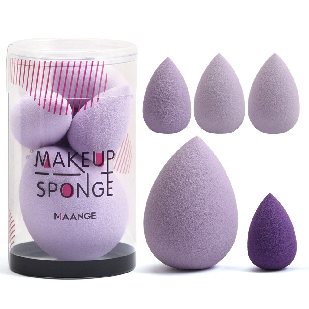 5Pcs Cosmetic Makeup Sponge Set