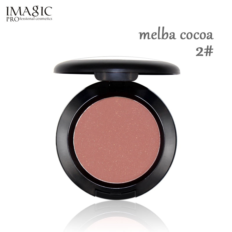 IMAGIC Makeup Cheek Blush Powder 8 Color Blusher Different Color Powder Pressed Foundation Face Makeup Blusher