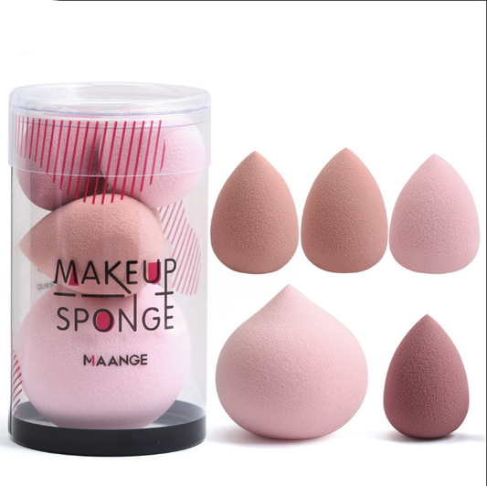 5Pcs Cosmetic Makeup Sponge Set