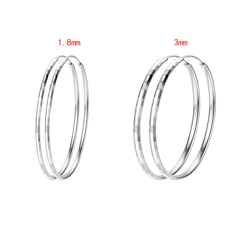 925 Sterling Silver Hoops