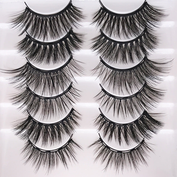 11pcs Magnetic False Eyelash Set