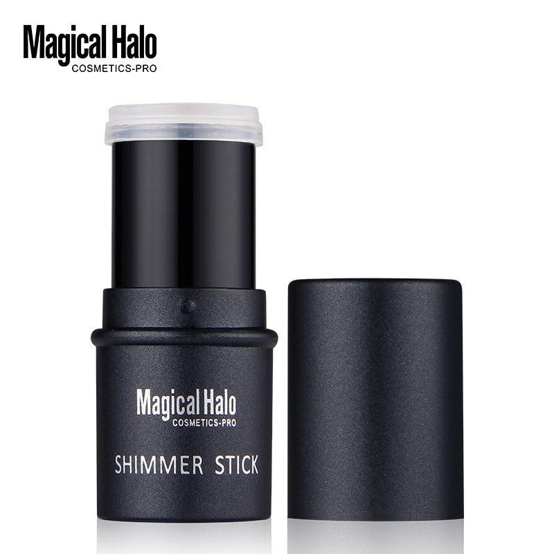 High gloss, contouring, brightening, shadow stick, three-dimensional facial foundation cream, silkworms pen