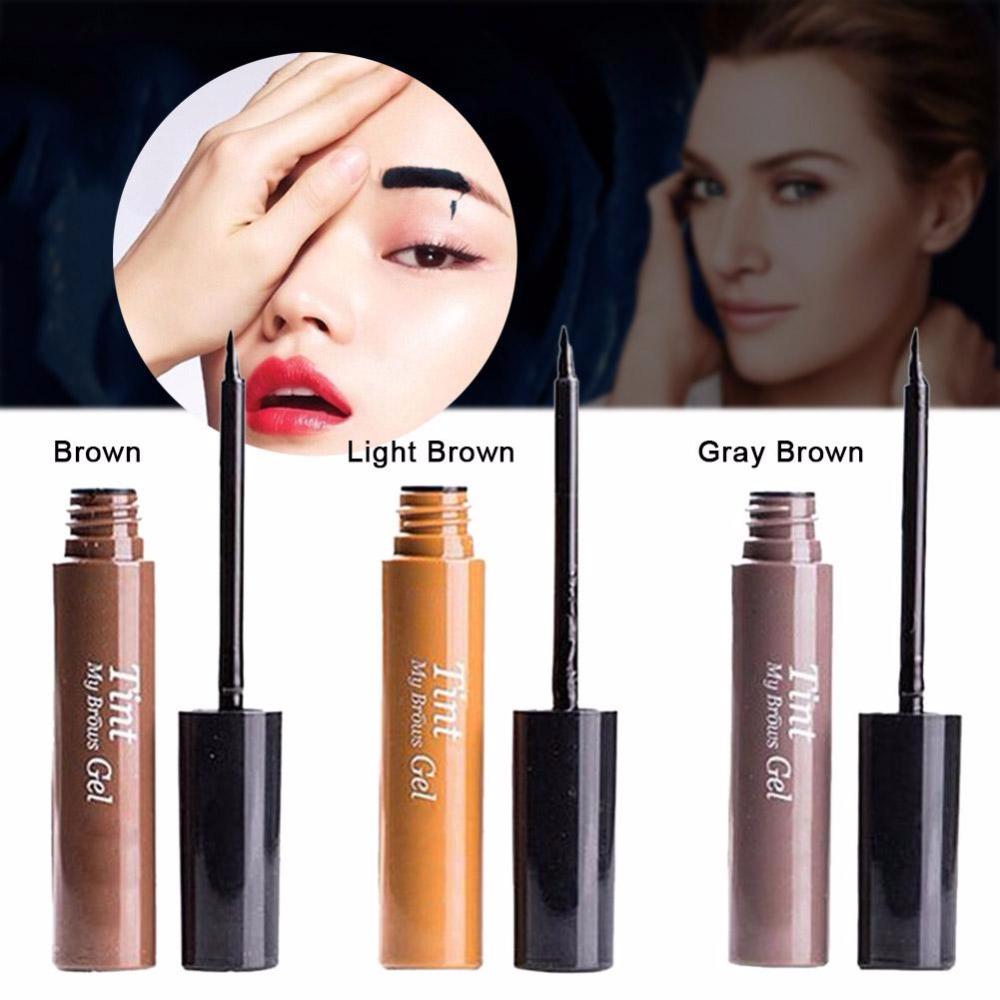 Peel off Eyebrow Enhancer Tint Gel Tattoo Makeup Eyebrow Cream Dye Color Natural 3 Days Long Lasting