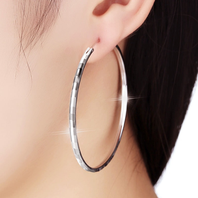 925 Sterling Silver Hoops