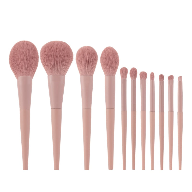 Anmor 11pcs and 8Pcs Makeup Brushes Set