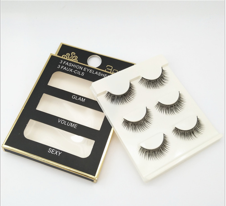 3 Pairs Professional Soft Eyelash Extensions