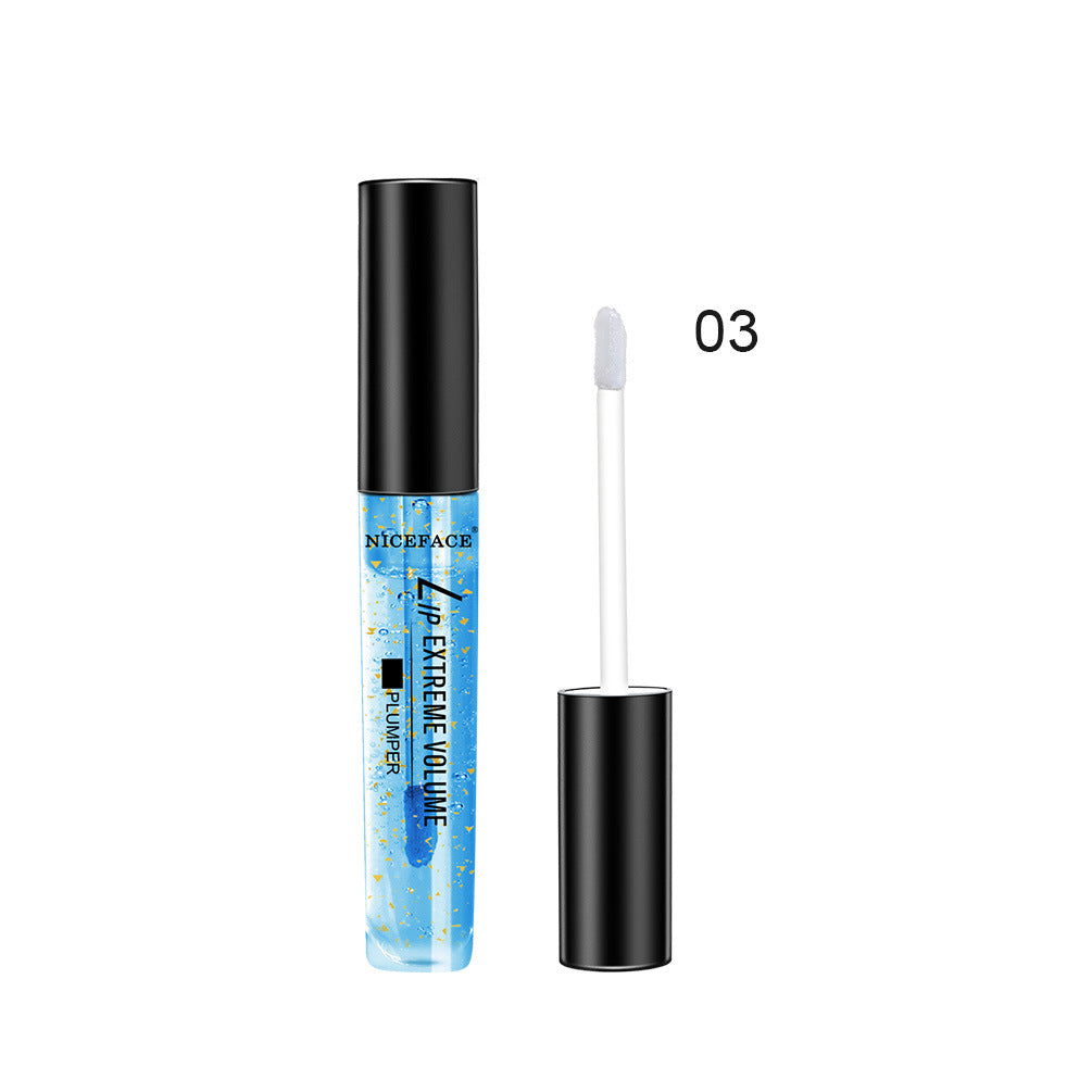 NICEFACE Gold Foil Lip Liquid Moisturizing And Lightening Lip Lines Wiping Out Beautiful Lip Artifact Lip Oil