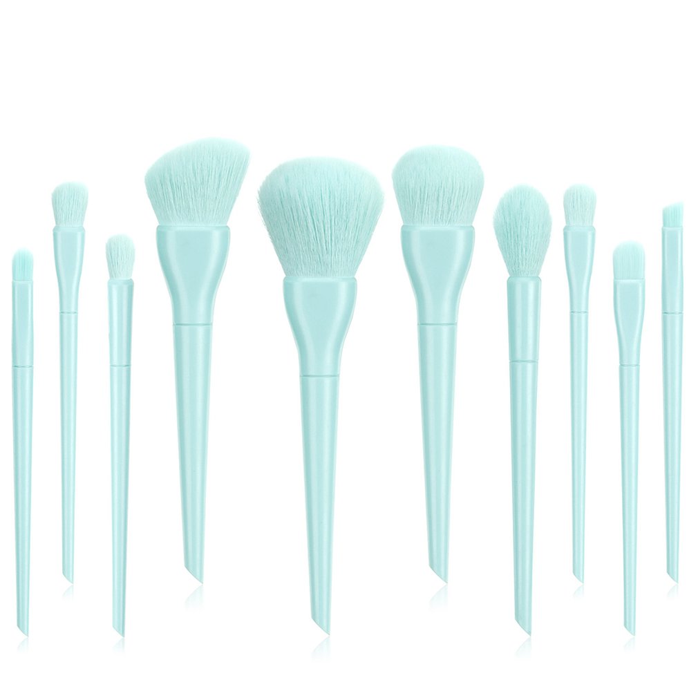 10pcs Luxury Makeup Brushes Set