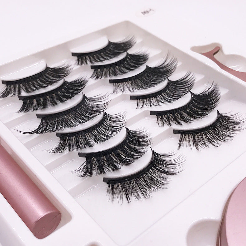 11pcs Magnetic False Eyelash Set