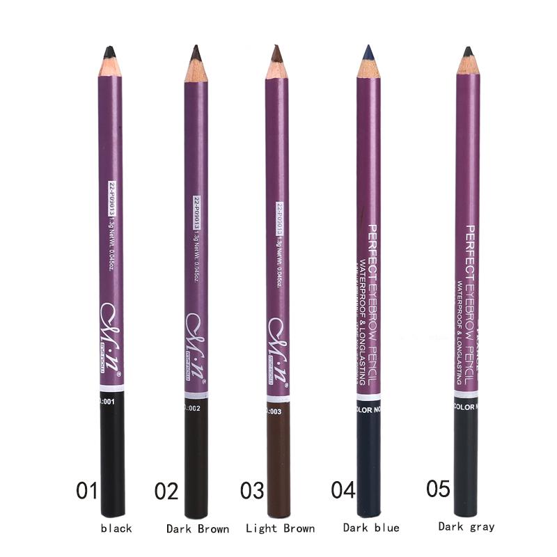 M.n Menow Brand Cosmetic Eyebrow Pencil With Comb With Waterproof &Long Lasting Effect Professional Makeup Eyebrow P09013