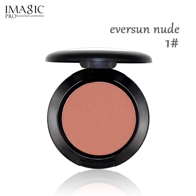 IMAGIC Makeup Cheek Blush Powder 8 Color Blusher Different Color Powder Pressed Foundation Face Makeup Blusher