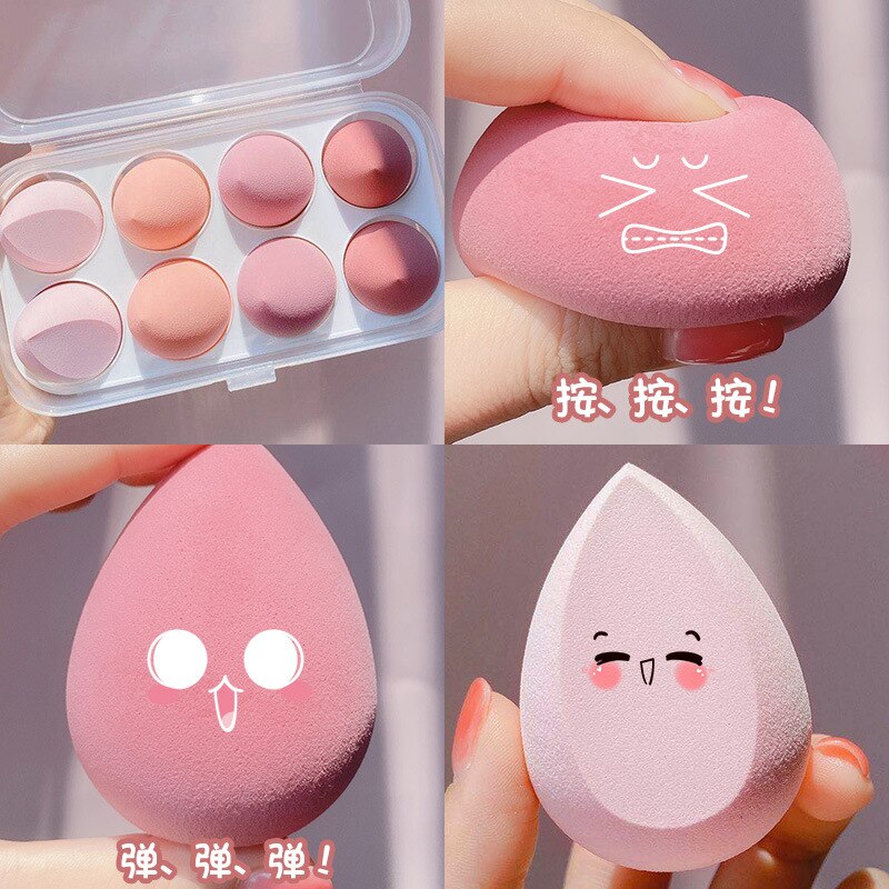 Face Makeup Puff Sponges for Cosmetic Beauty Foundation Powder Blush Blender Makeup Accessories Tools